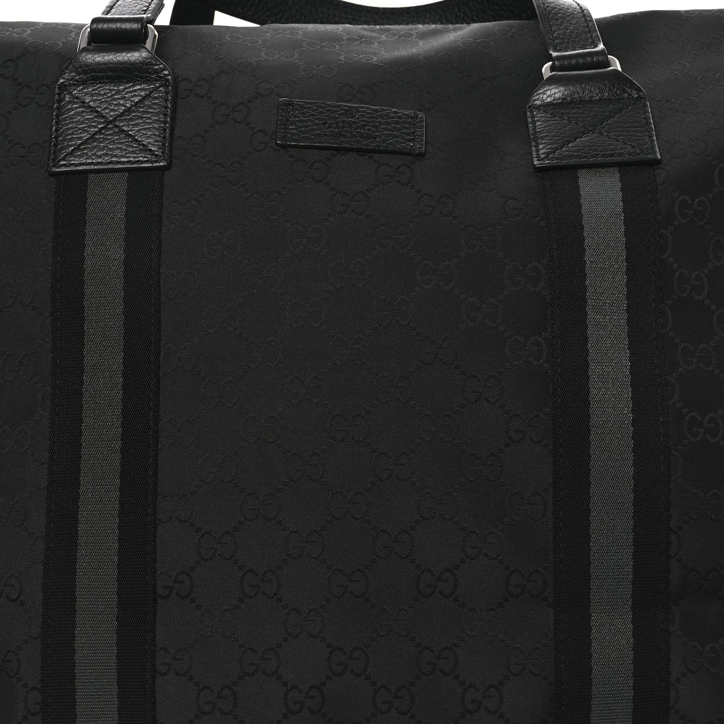 Nylon Monogram XL Duffle Bag Black