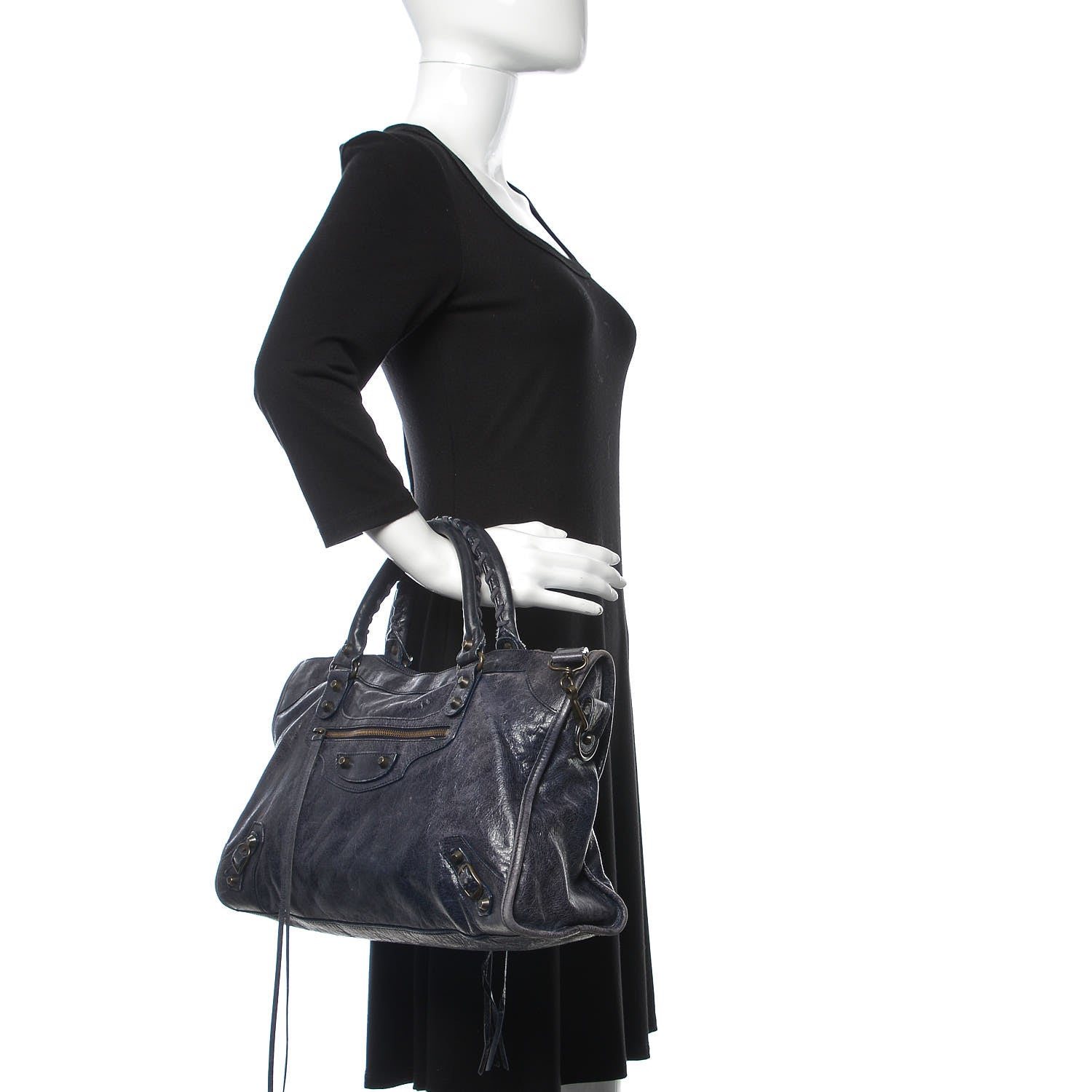 Balenciaga Agneau Classic Hardware City Officier 3 of 16
