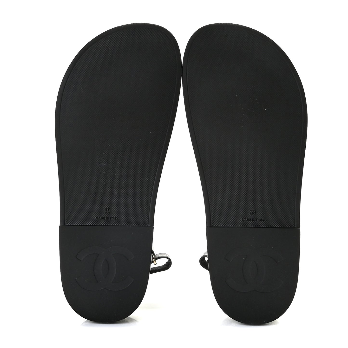 Rubber CC Dad Sandals 39 Black