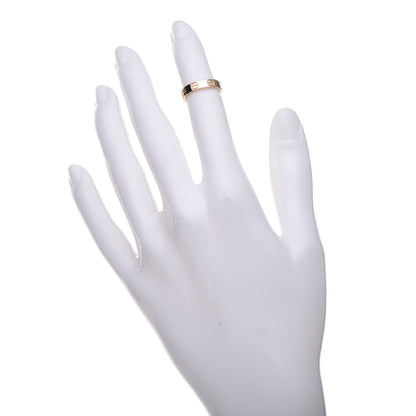 Cartier 18K Pink Gold 3.5mm LOVE Wedding Band Ring 44 3 2 of 5