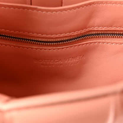 Bottega Veneta Nappa Maxi Intreccio Padded Cassette Crossbody Bag Peachy 6 of 9