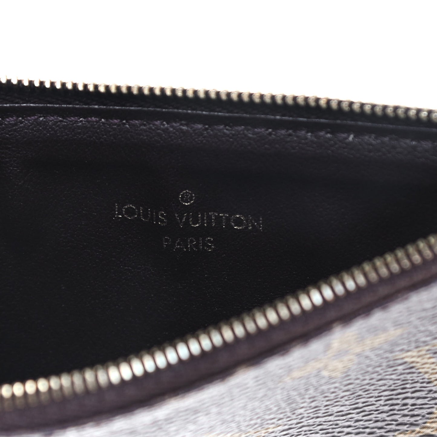 Monogram Josephine Wallet Zippered Insert Rose Ballerine