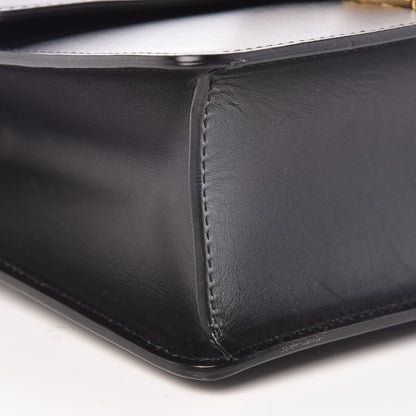 Gucci Calfskin Mini Sylvie Chain Shoulder Bag Black 8 of 11