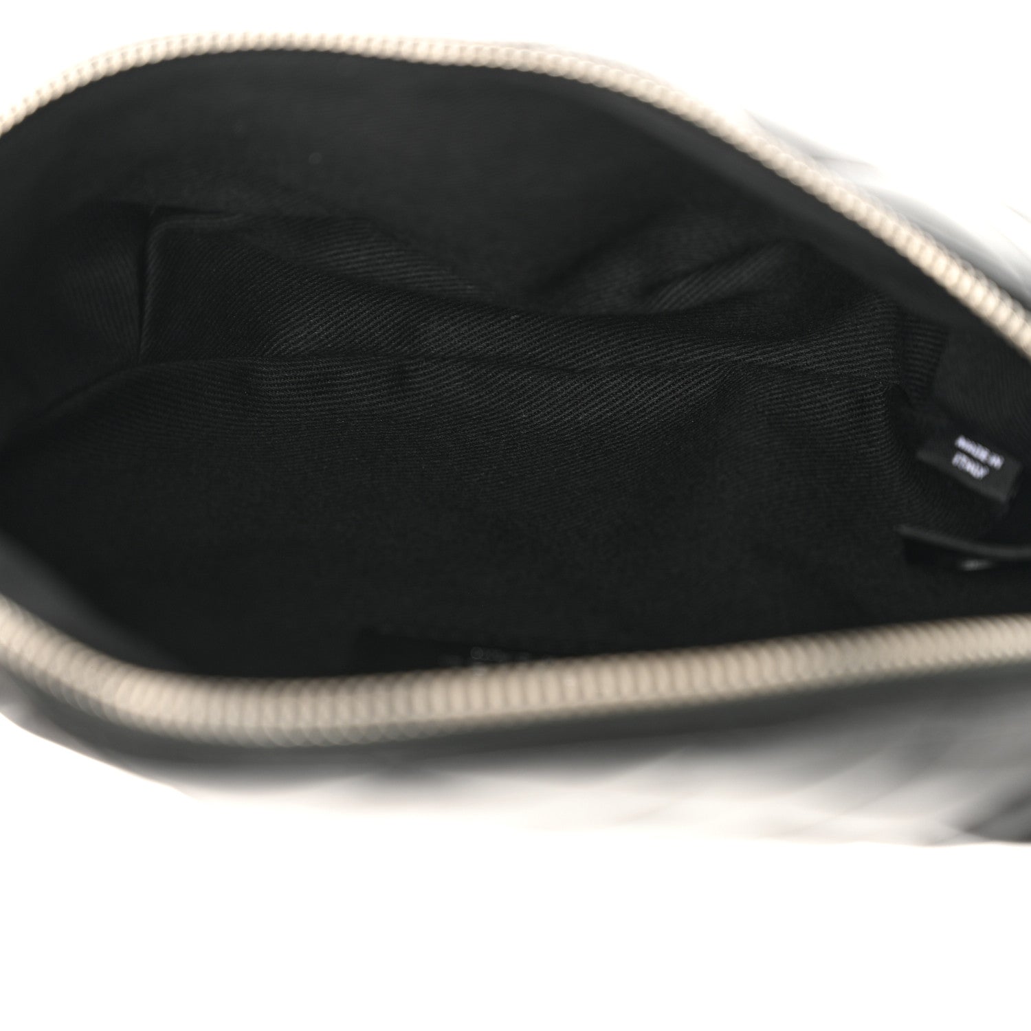 Chanel Calfskin Quilted Uniform Waist Belt Bag Black 5 of 11
