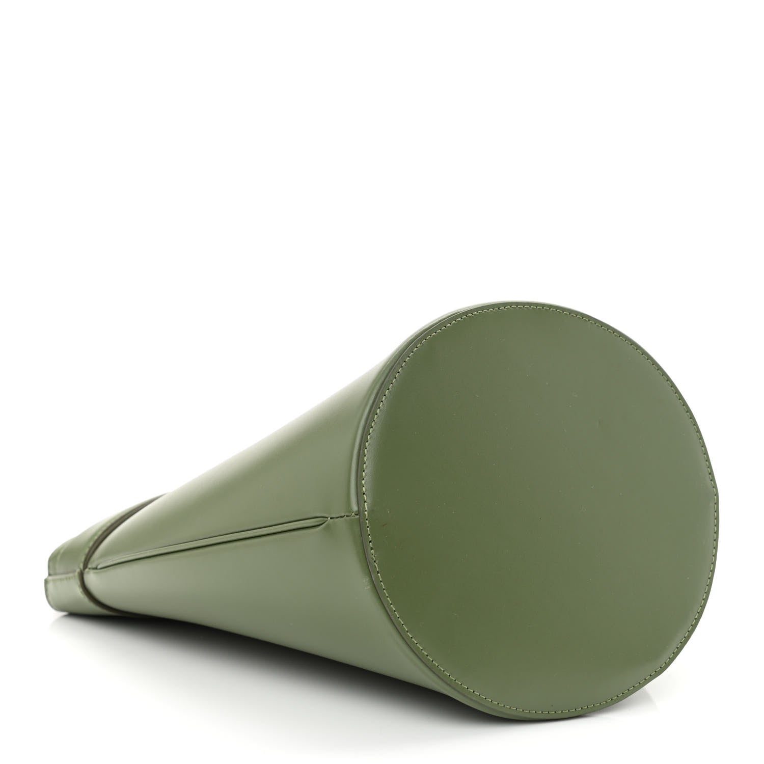 Celine Calfskin Crecy Bucket Bag Green 4 of 10