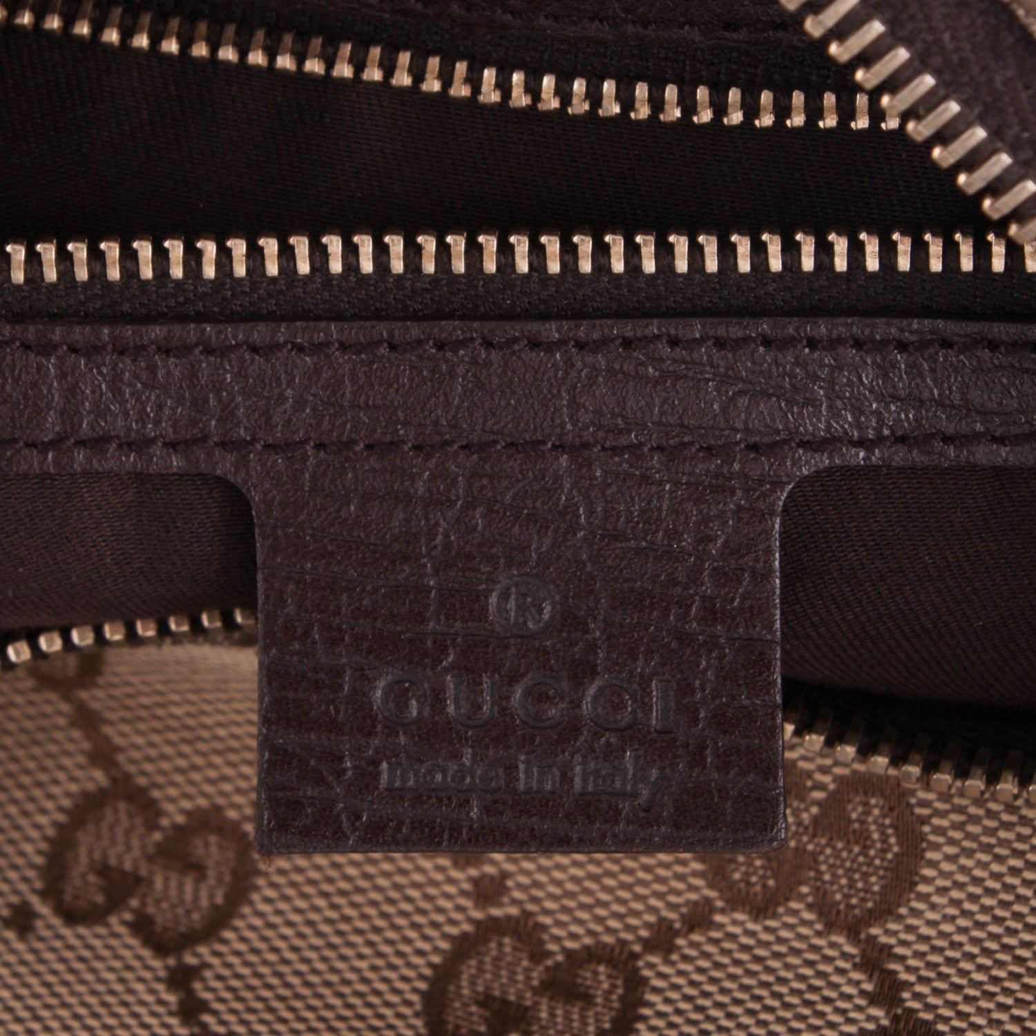 Gucci Monogram Medium Horsebit Chain Hobo Dark Brown 6 of 7