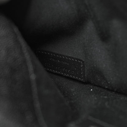 Saint Laurent Grain De Poudre Uptown Pouch Black 7 of 10