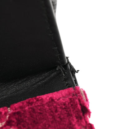 Gucci Velvet Skipper Crystal GG Monogram Small Dionysus Shoulder Bag Red Cipria Black Black Diamond 15 of 16