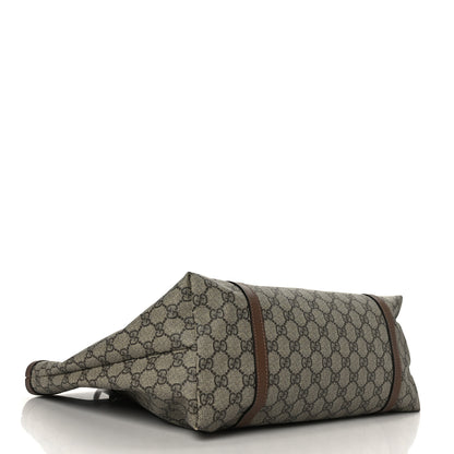 Gucci GG Supreme Monogram Medium Nice Tote Brown 4 of 10