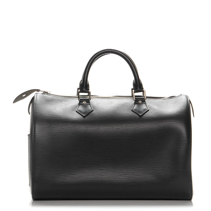 Louis Vuitton Epi Speedy 30 Black 1 of 6