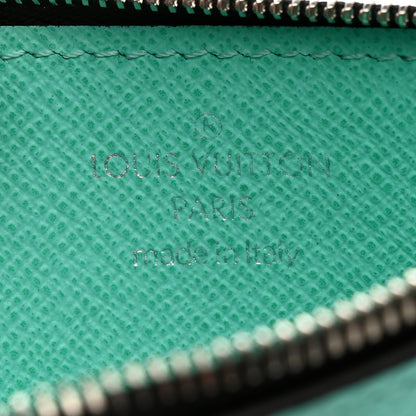 Louis Vuitton Taigarama Coin Card Holder Miami Green 6 of 6