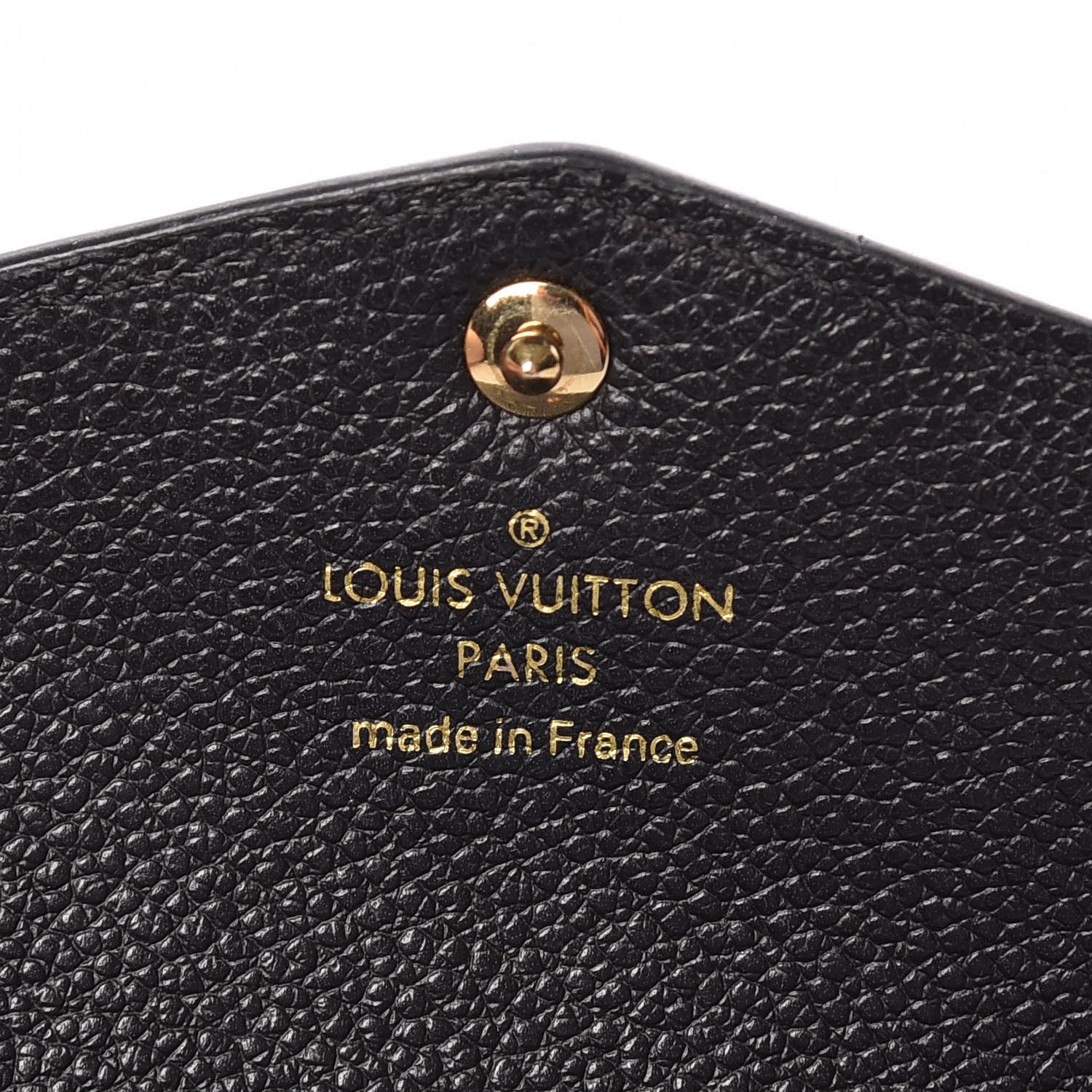 Louis Vuitton Empreinte Key Pouch Black 6 of 7