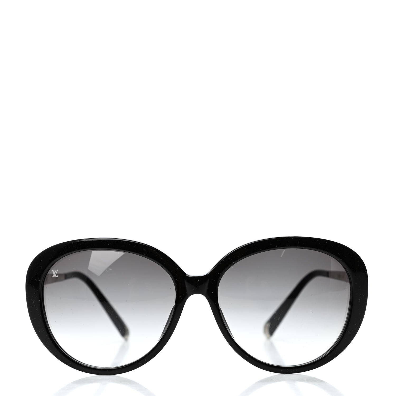 Louis Vuitton Acetate Bluebell Sunglasses Z0693W Black Glitter 2 of 4