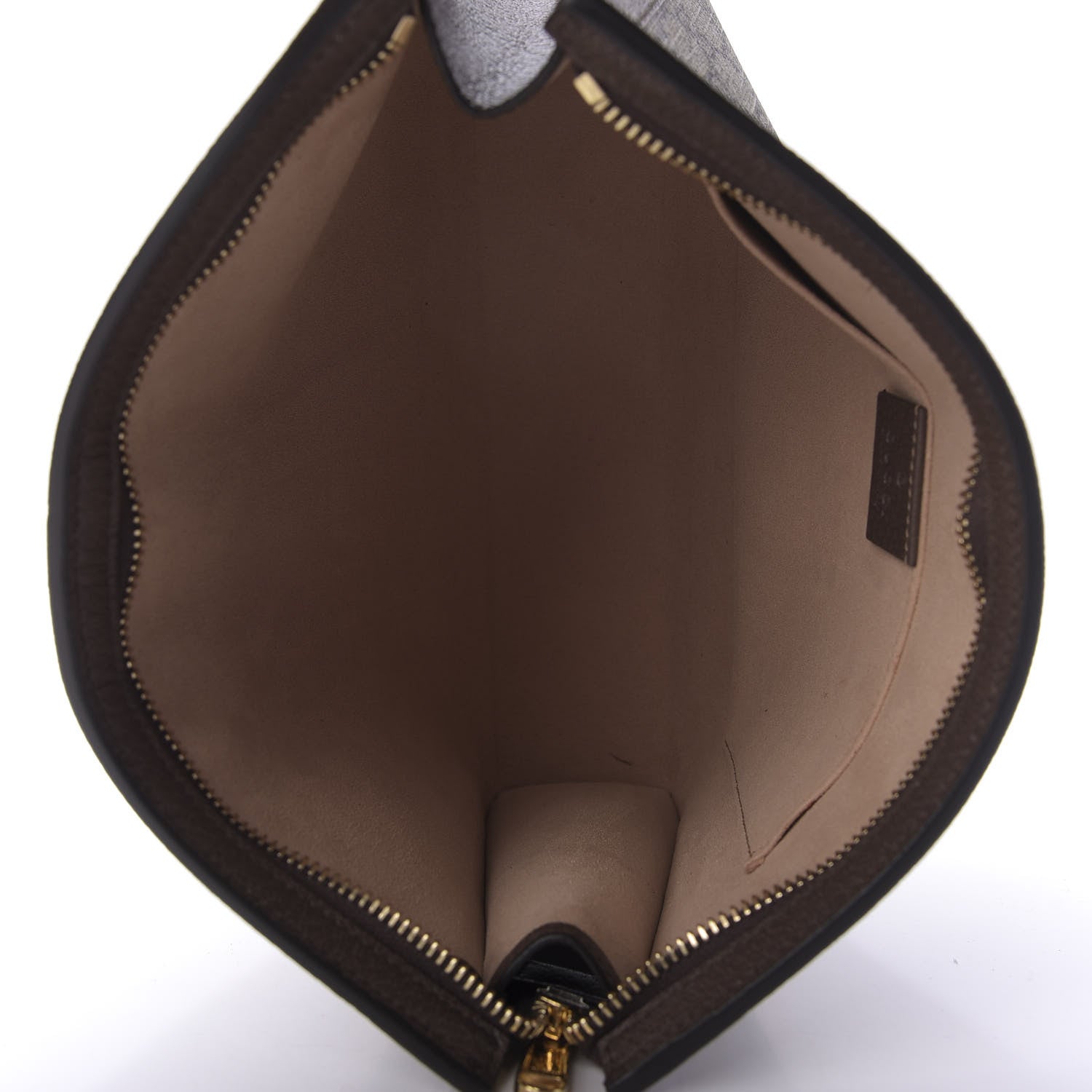 Gucci GG Supreme Monogram Web Ophidia Pouch Brown 5 of 9