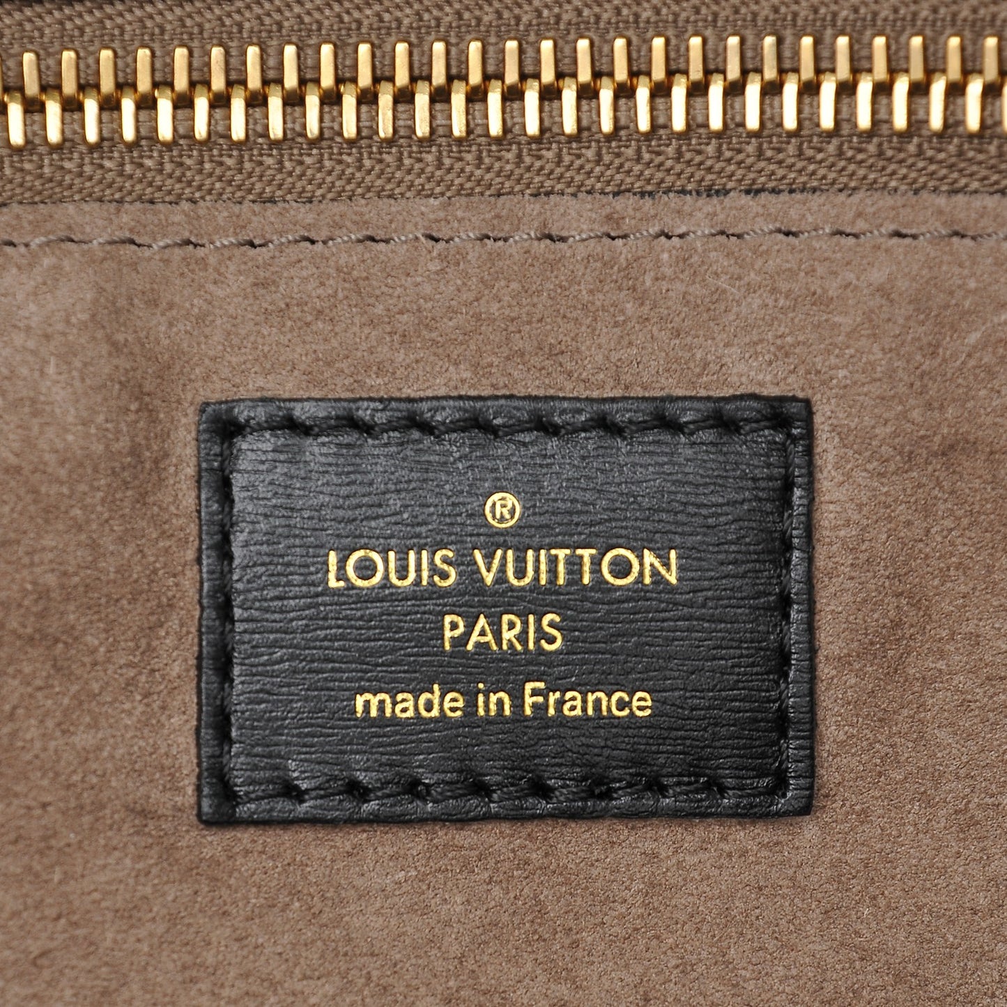 Veau Cachemire Monogram Tote W PM Chocolate