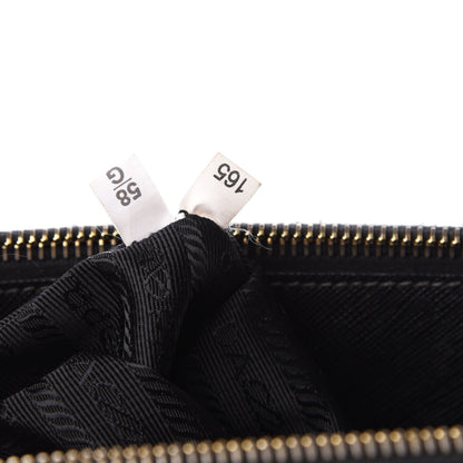 Prada Saffiano Lux Extra Large Galleria Double Zip Tote Black 9 of 9
