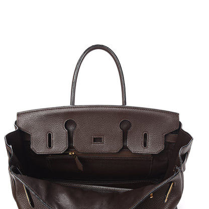 Hermes Taurillon Clemence Birkin 30 Ebene 24 of 32