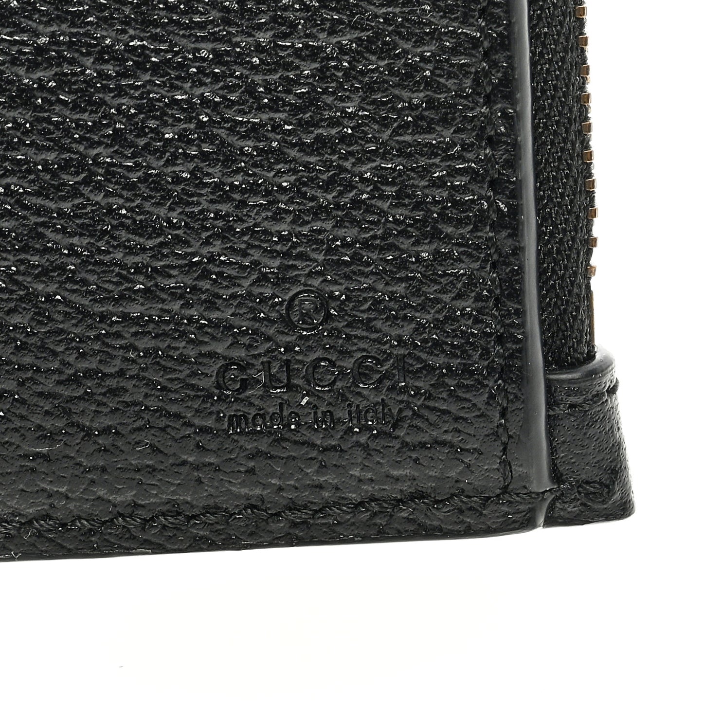 Dollar Calfskin GG Marmont Long Wallet Black