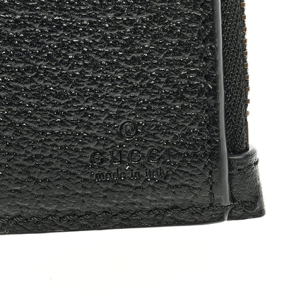 Gucci Dollar Calfskin GG Marmont Long Wallet Black 6 of 6
