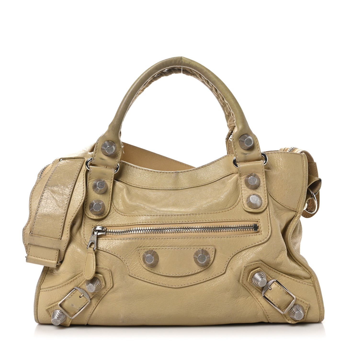 Agneau Giant 21 Silver Hardware City Sahara