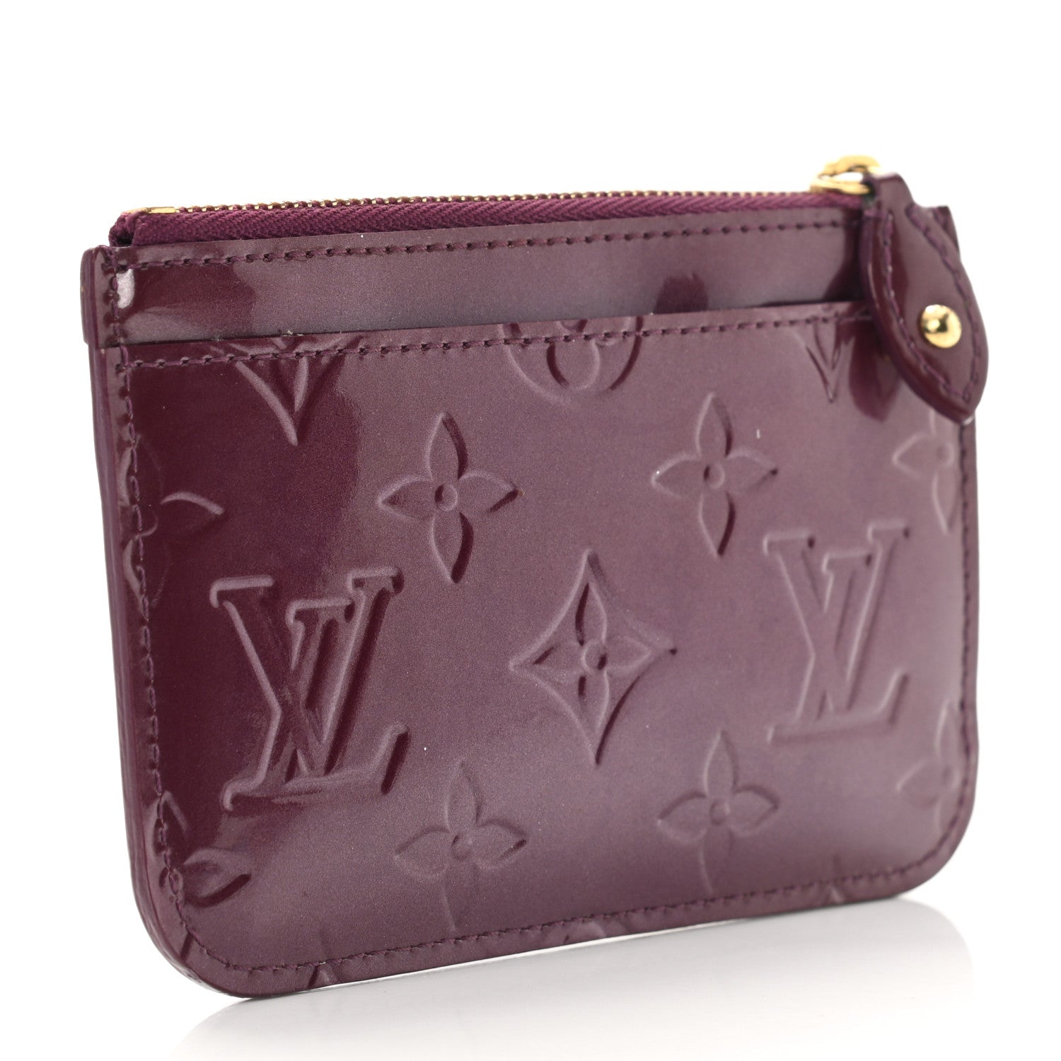 Louis Vuitton Vernis Key Pouch Violet 3 of 6