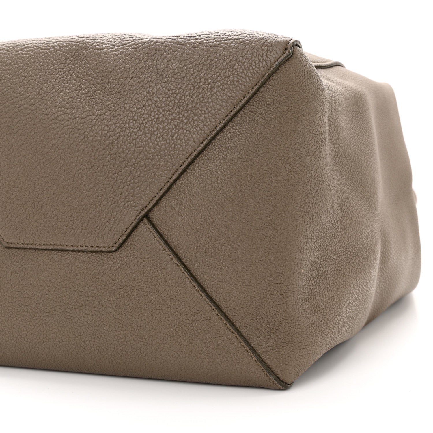 Celine Grained Calfskin Medium Horizontal Cabas Phantom Taupe 10 of 15