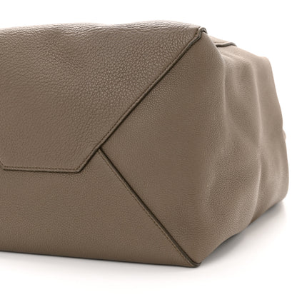 Celine Grained Calfskin Medium Horizontal Cabas Phantom Taupe 10 of 15