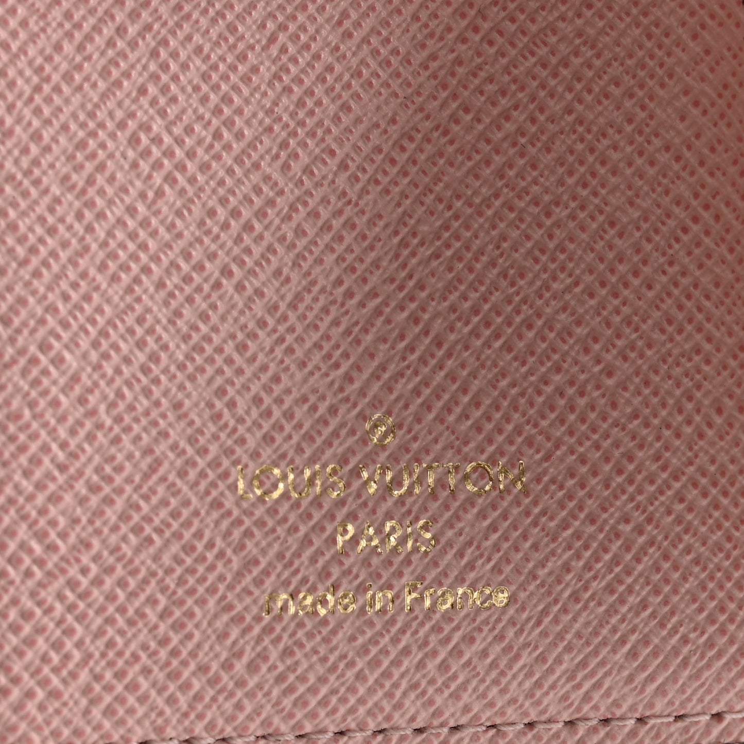 Damier Ebene Victorine Wallet Rose Ballerine