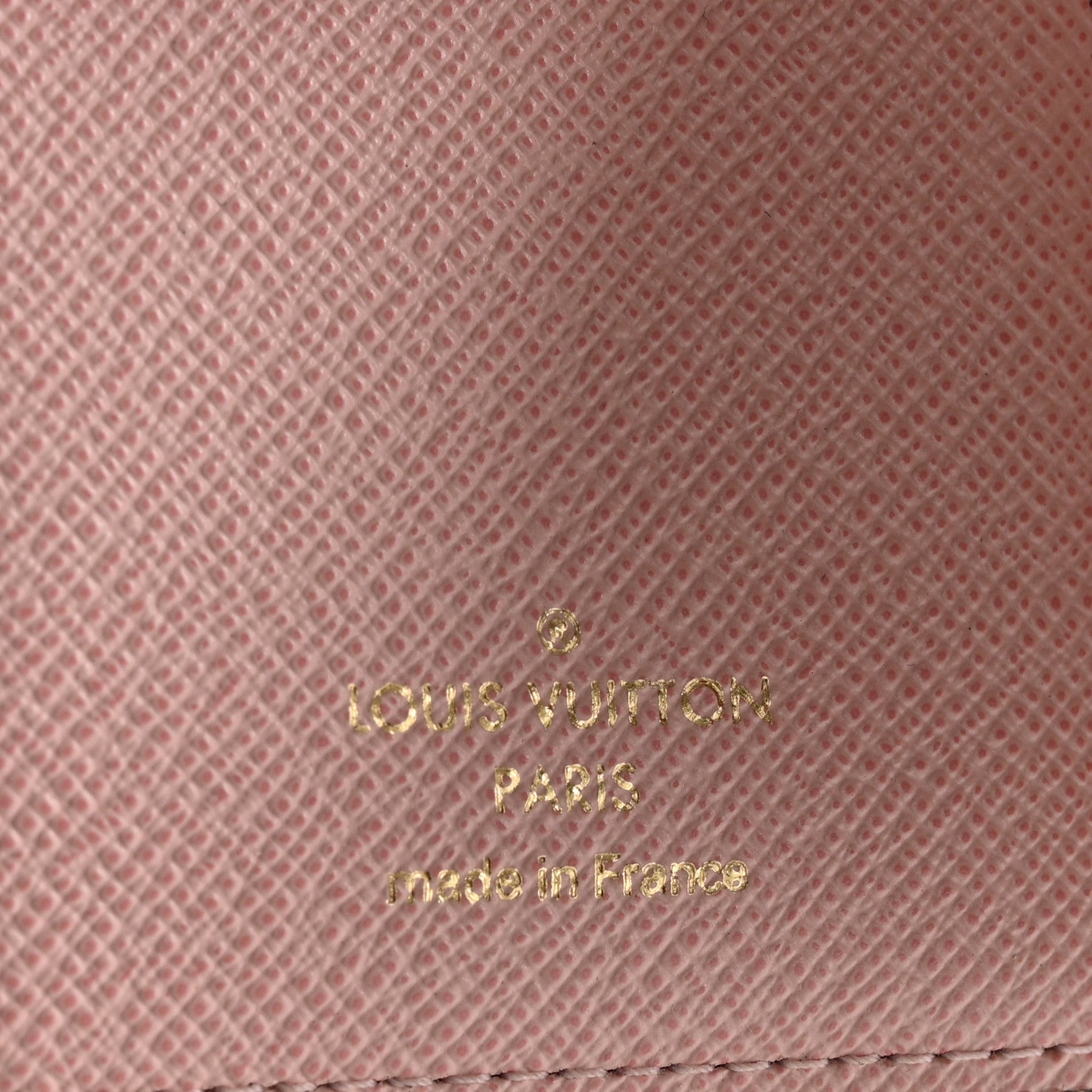 Louis Vuitton Damier Ebene Victorine Wallet Rose Ballerine 6 of 8