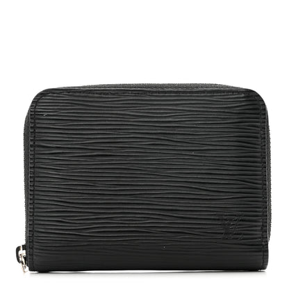 Louis Vuitton Epi Zippy Coin Purse Black 1 of 6