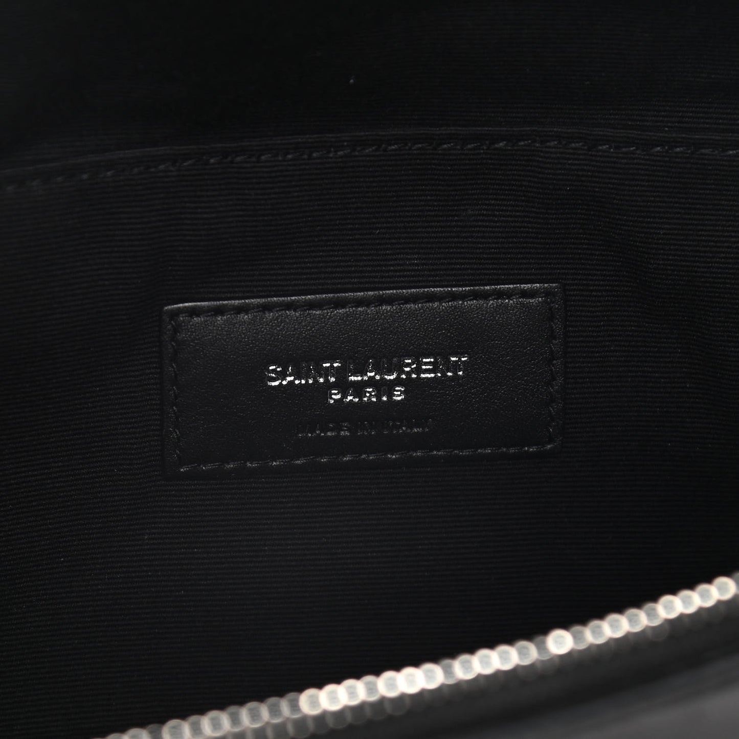 Calfskin Monogram Belt Bag Black