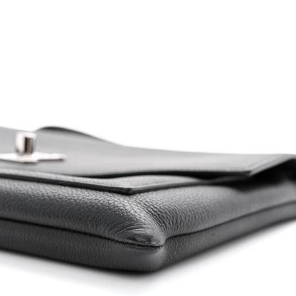 Louis Vuitton Soft Calfskin My Lockme Pochette Black 12 of 13