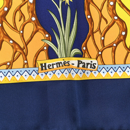 Hermes Silk Axis Mundi Shawl 90 5 of 6