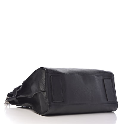 Saint Laurent Grained Calfskin Medium Souple Sac De Jour Duffle Black 4 of 9