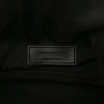 Saint Laurent Lambskin Quilted Le Maillon Bucket Bag Crema Soft 6 of 11