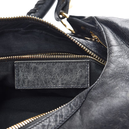 Balenciaga Chevre Giant 21 Gold Hardware Hobo Dark Night 6 of 12
