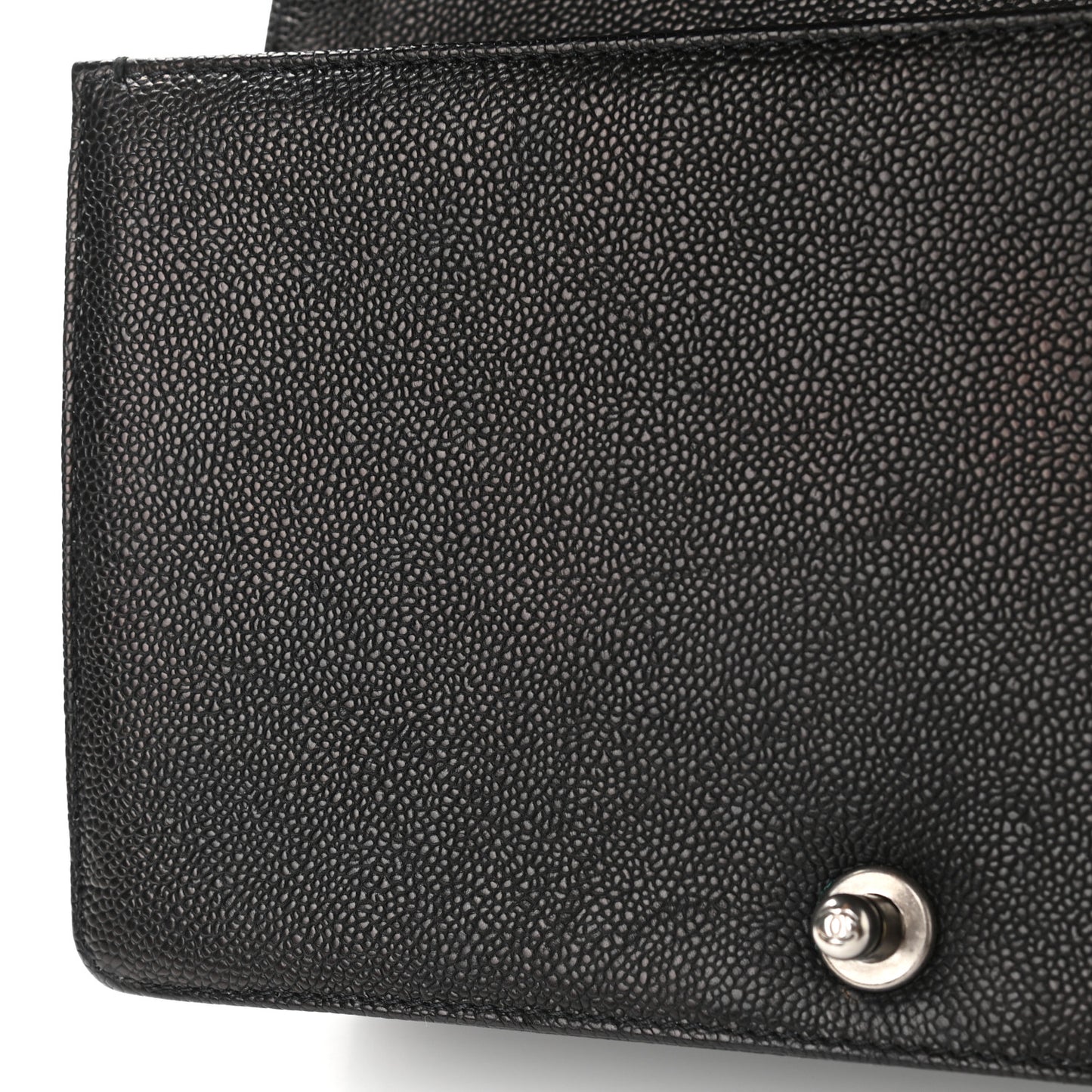 Caviar Quilted New Medium Boy Flap Black
