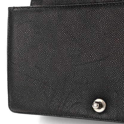 Chanel Caviar Quilted New Medium Boy Flap Black 10 of 16