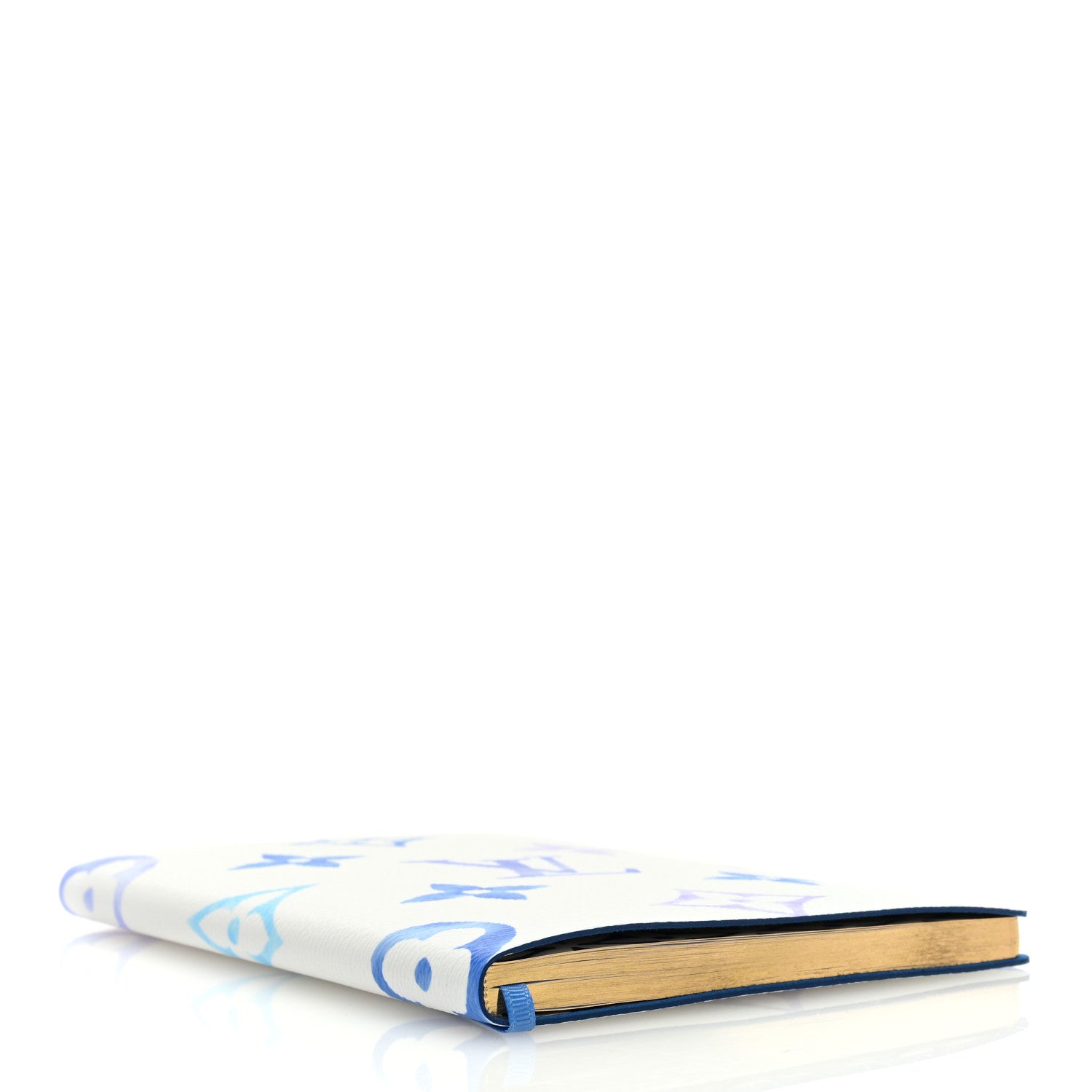 Louis Vuitton Monogram Watercolor Clemence Notebook Blue 4 of 6