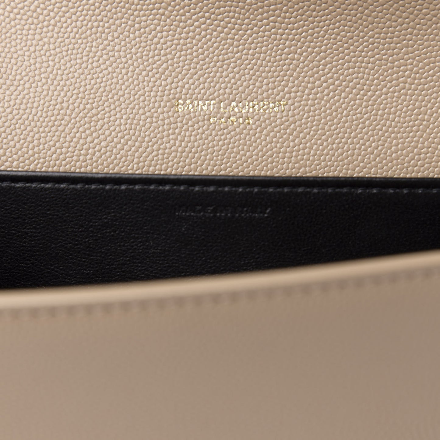 Grain De Poudre Monogram Uptown Chain Wallet Dark Latte