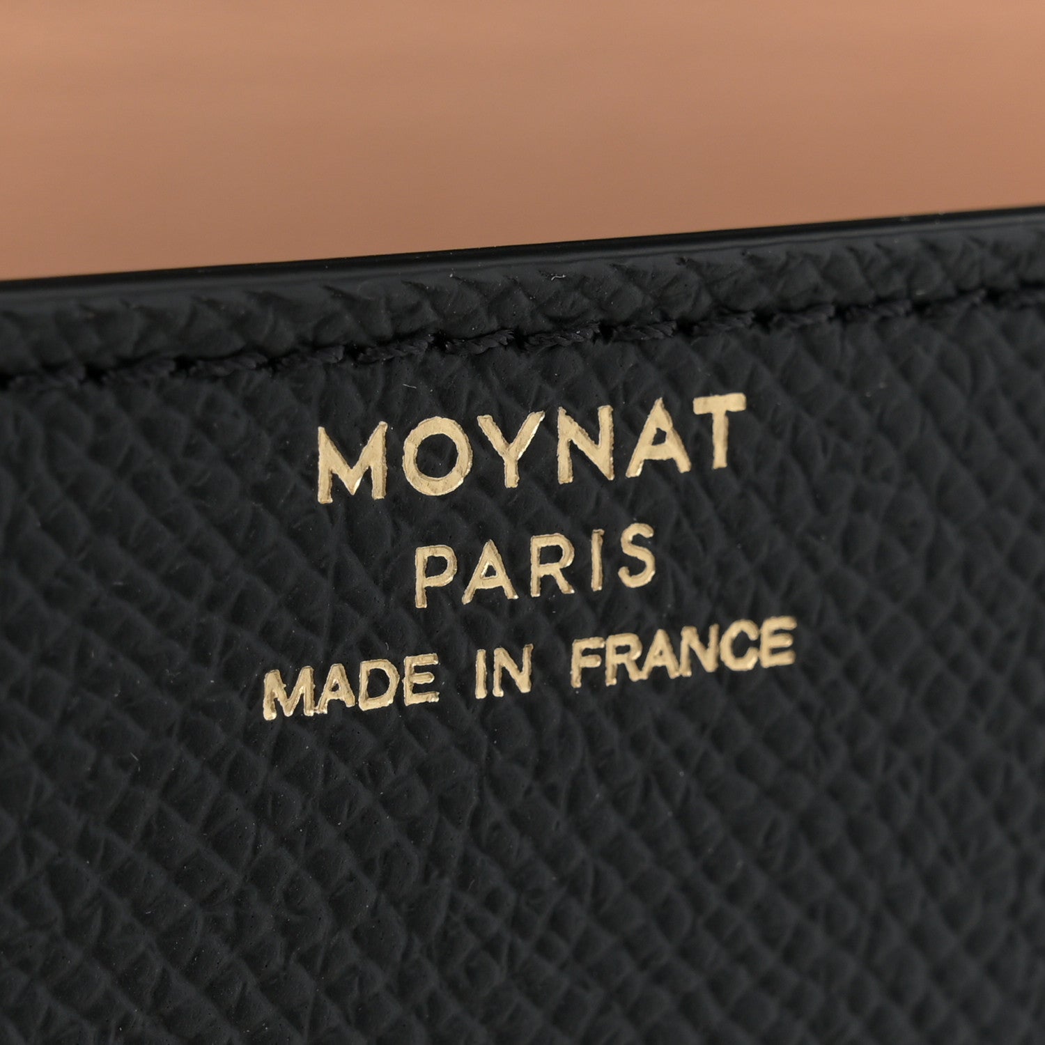 Moynat Carat Calfskin Gabrielle PM Black 6 of 10