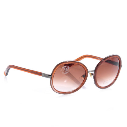Chloe Mimosa Round Sunglasses CL2147 Brown 3 of 6