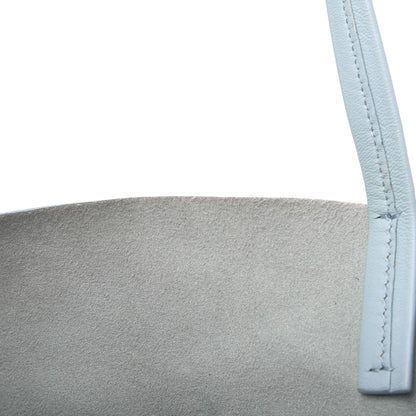Celine Lambskin Horizontal Bi-Color Cabas Black Glacier 7 of 11
