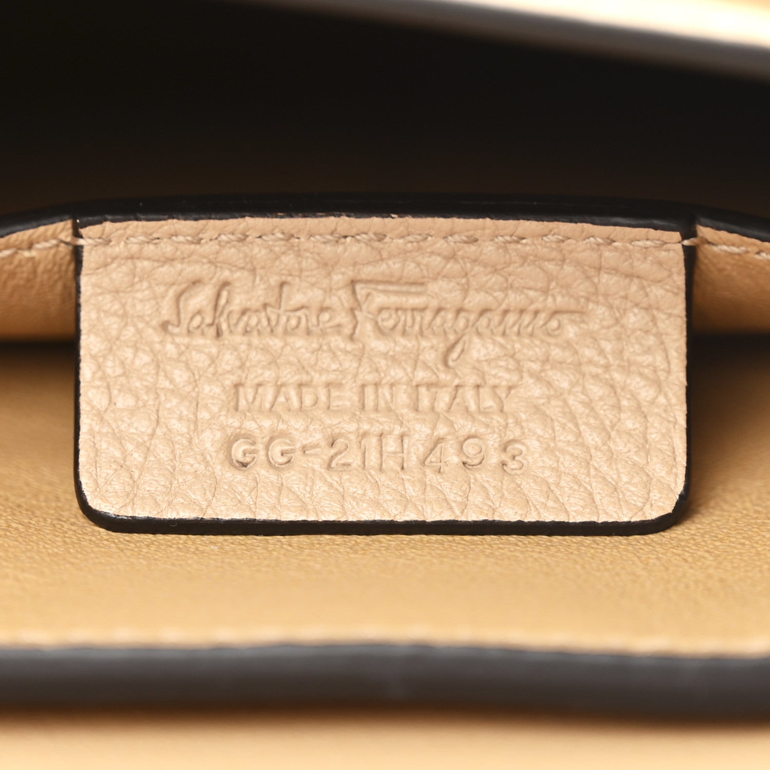 Salvatore Ferragamo Calfskin Small Margot Top Handle Satchel Almond 7 of 10