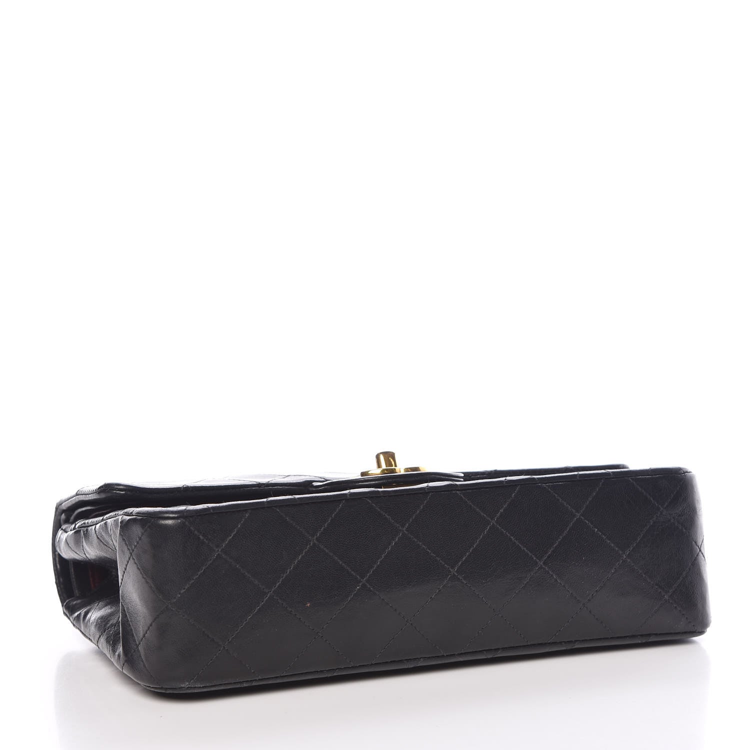 Chanel Lambskin Quilted Small Double Flap Black 5 of 13
