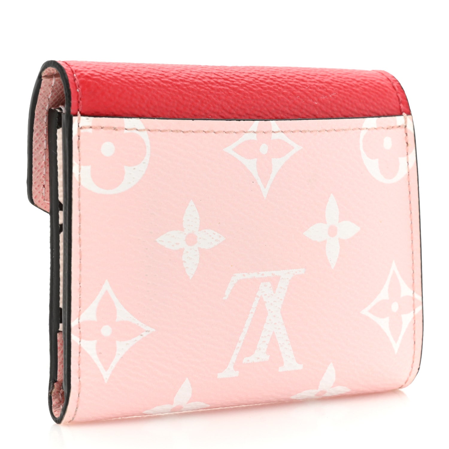 Louis Vuitton Monogram Giant Zoe Wallet Rouge Rose 3 of 12