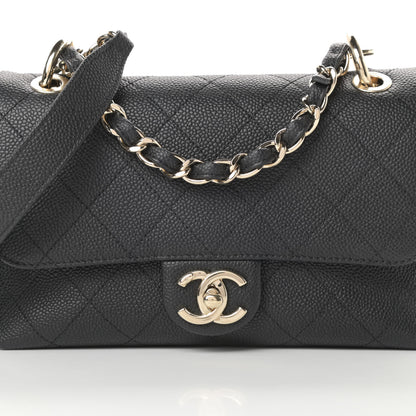 Chanel Caviar Quilted Small City Walk Flap Black 8 of 11