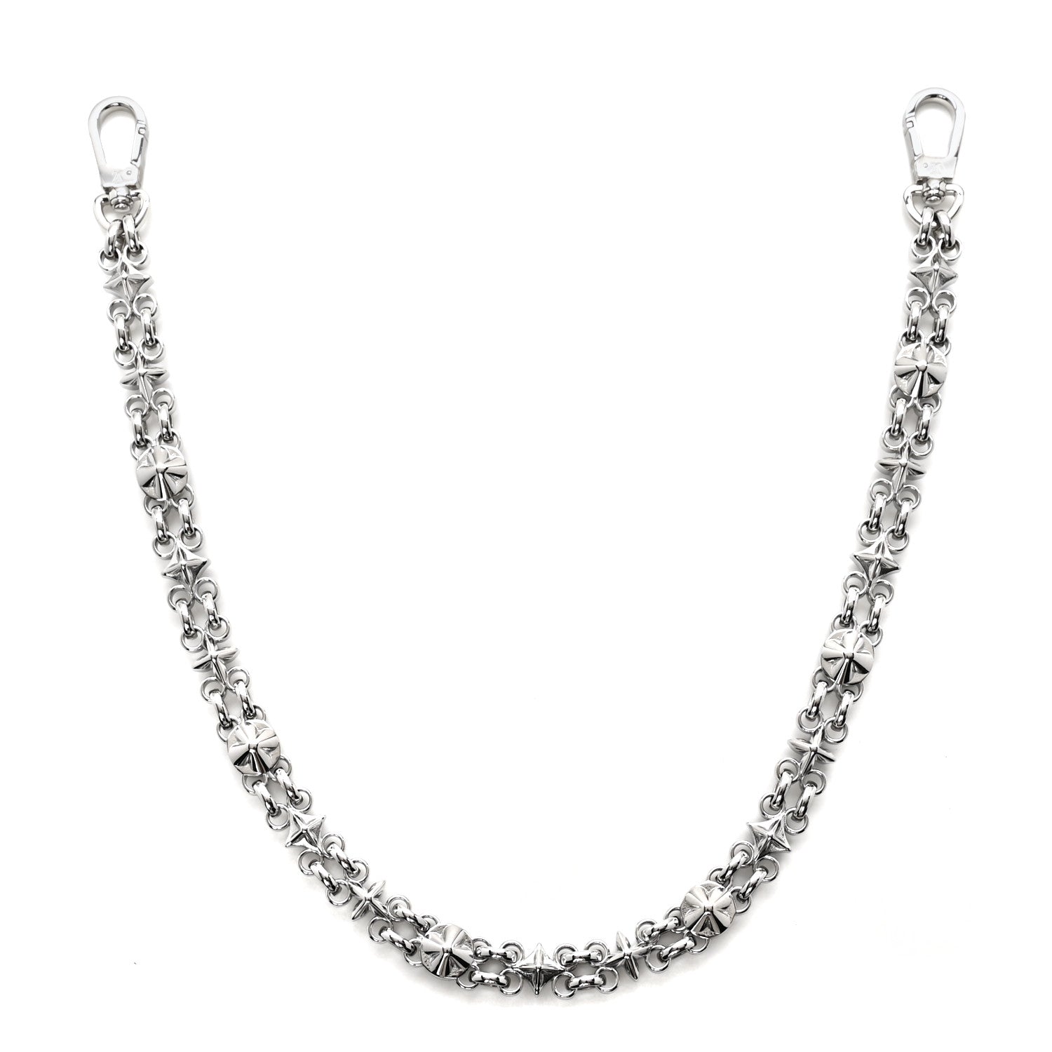 Louis Vuitton Metal My Flower Chain Bag Charm Silver 1 of 3