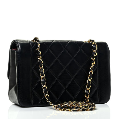 Chanel Lambskin Quilted Small Single Flap Black 2 of 4