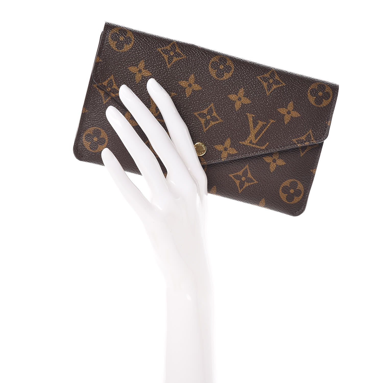 Louis Vuitton Monogram Jeanne Wallet Fuchsia 2 of 11